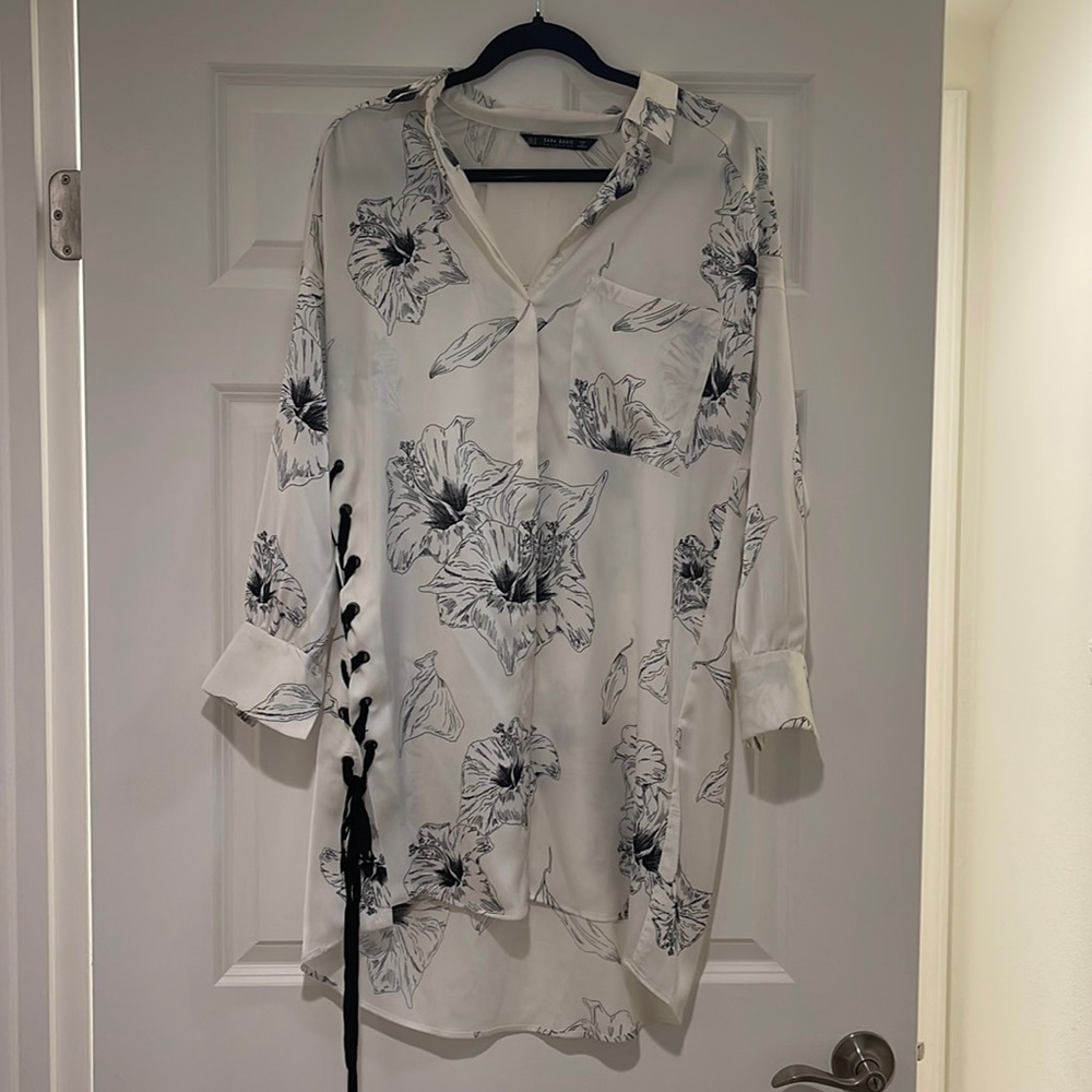 Zara Shirt dress